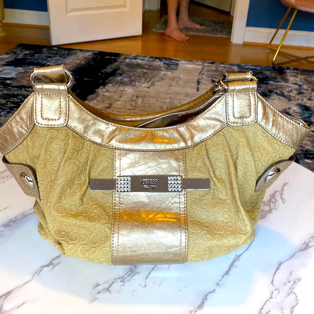Guess Gold bag
